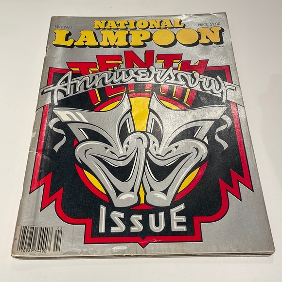 (2/$20) National Lampoon Mag February 1980 10th Anniversary Issue Vol. 2 No. 19 - Picture 1 of 6